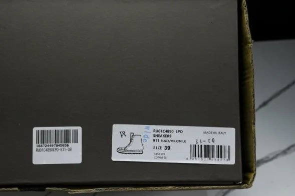 Rick Owens Sneakers RU01C4890 LPO 911 