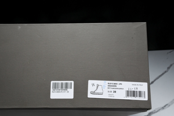 Rick Owens Sneakers RU01C4890 LPO 911 