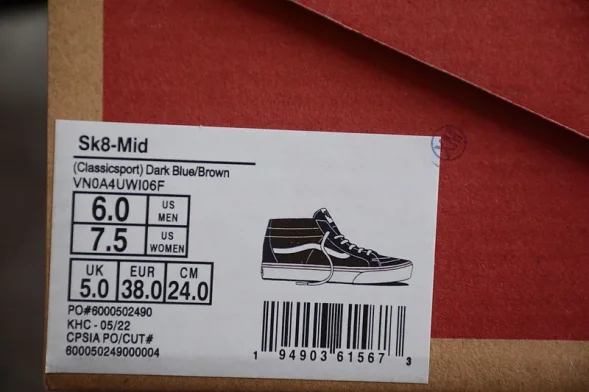 Vans SK8-Mid VN0A4UWI06F 