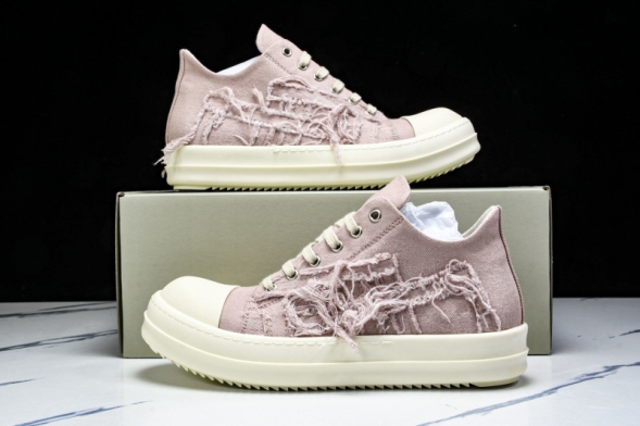 Rick Owens lash Slashed Low Sneaks DSO01C6800 