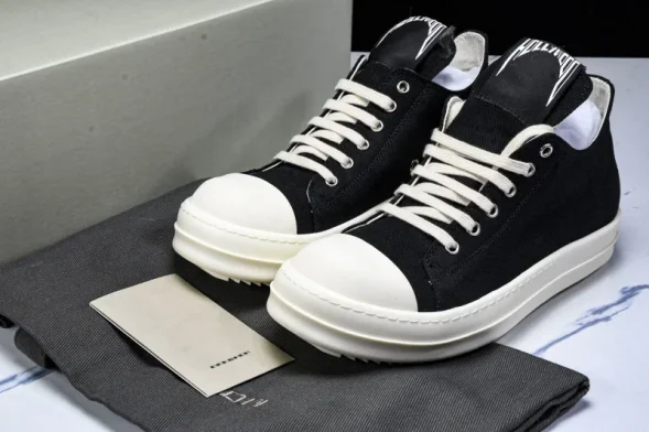 Rick Owens DRKSHDW Low Sneak DU01E3802 DOEH1 
