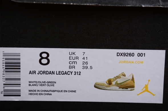 Nike Air Jordan Legacy 312 Low DV9260-001 