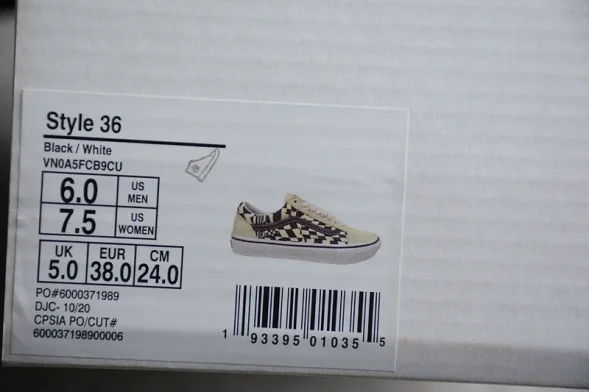 Vans Style 36 VN0A5FCB9CU  