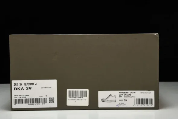 Rick Owens Low Sneak RU02B2891 LPOW1 
