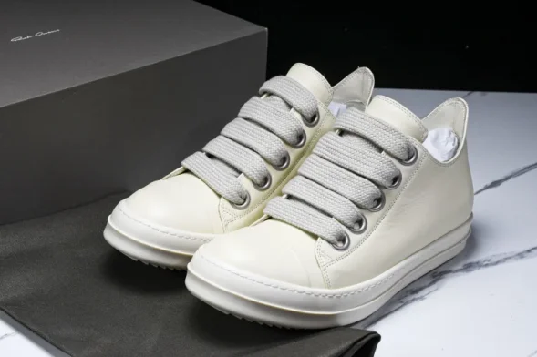 Rick Owens RO Low Sneak Milk/Milk 