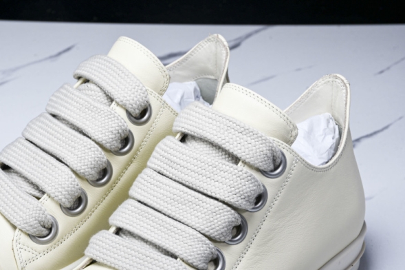 Rick Owens RO Low Sneak Milk/Milk 