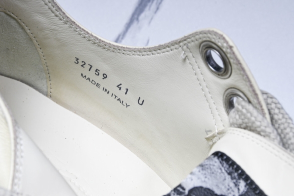 Rick Owens RO Low Sneak Milk/Milk 