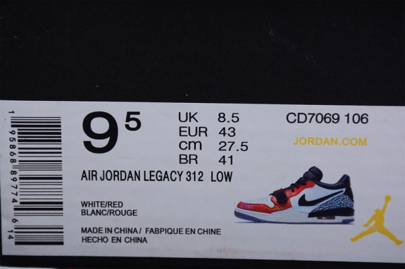 Nike Air Jordan Legacy 312 Low CD7069-106 