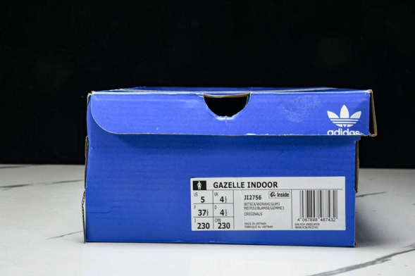 Adidas Gazelle Indoor Better Scarlet Wonder White Gum JI2756 