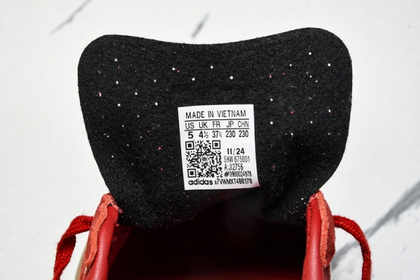 Adidas Gazelle Indoor Better Scarlet Wonder White Gum JI2756 