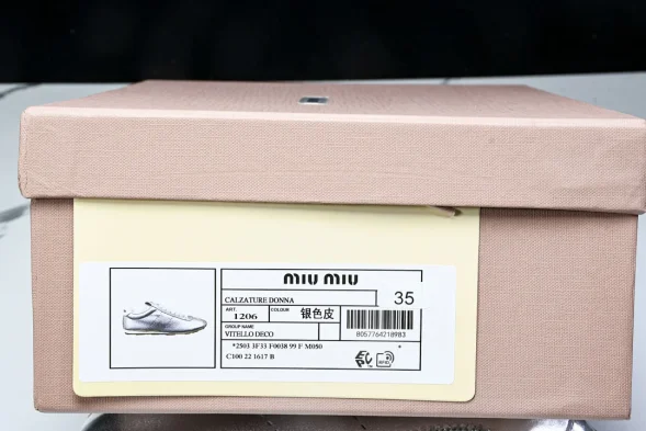 Miu Miu Calzature Donna Vitello Deco 