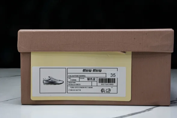 Miu Miu Calzature Donna Vitello Deco 