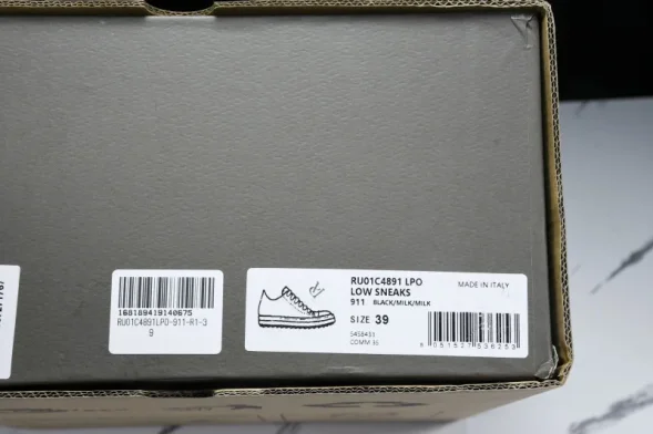 Rick Owens Low Sneak RU01C4891 LPO 