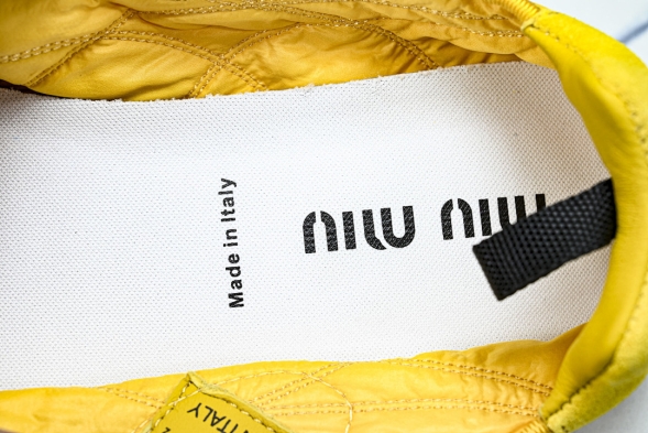 Miu Miu Calzature Donna group Nylon Scamosciato 