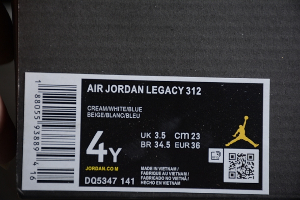 Nike Air Jordan Legacy 312 high. DQ5347-141 