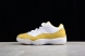 Nike Air Jordan 11 low SE Yellow Snakeskin AH7860-107 