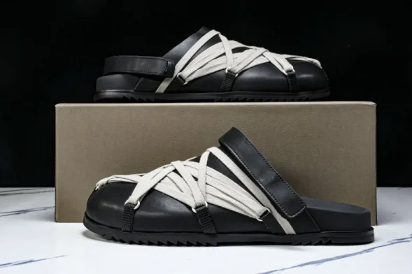 Rick Owens Megalaced Mule Granola RU01E5813 LOOW1 