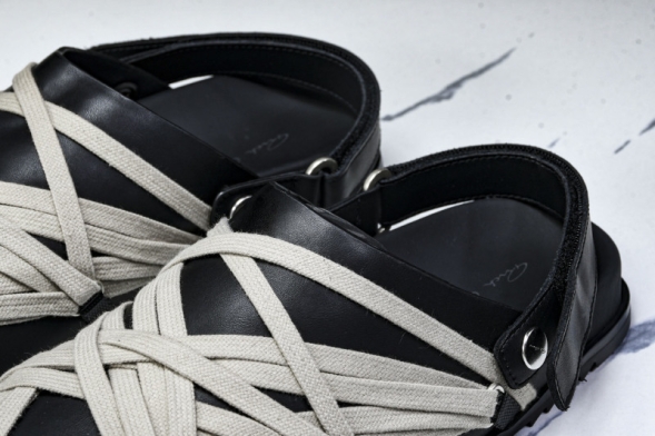 Rick Owens Megalaced Mule Granola RU01E5813 LOOW1 