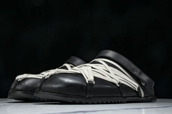 Rick Owens Megalaced Mule Granola RU01E5813 LOOW1 