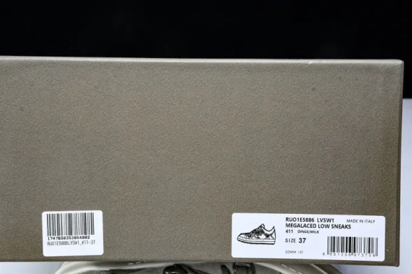Rick Owens Megalaced Low Sneaks RU01E5886 LVSW1 