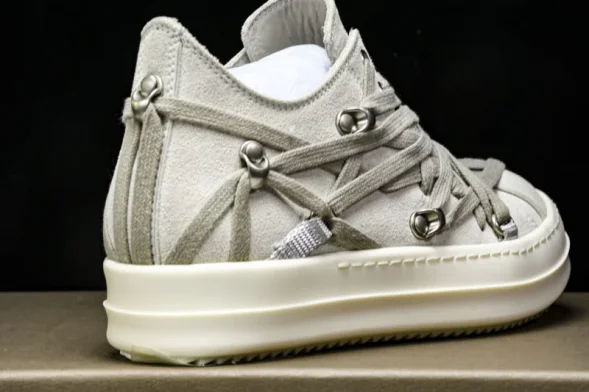 Rick Owens Megalaced Low Sneaks RU01E5886 LVSW1 