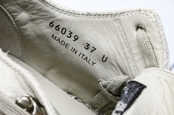 Rick Owens Megalaced Low Sneaks RU01E5886 LVSW1 