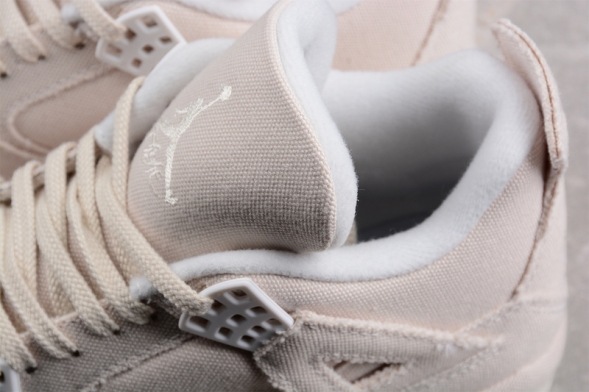  Nike Air Jordan 4 Retro Canvas DQ4909-100 