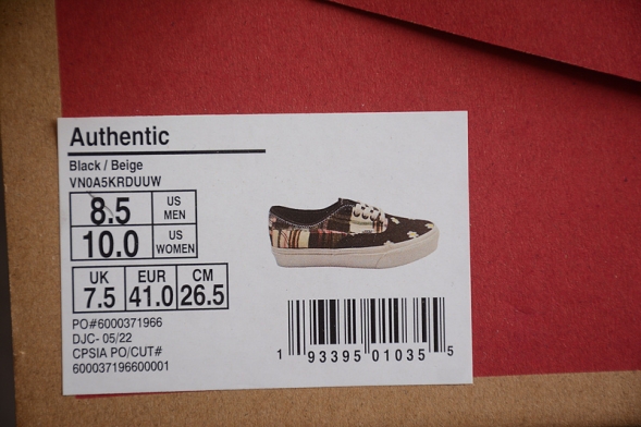 Vans Authentic VN0A5KRDUUW 