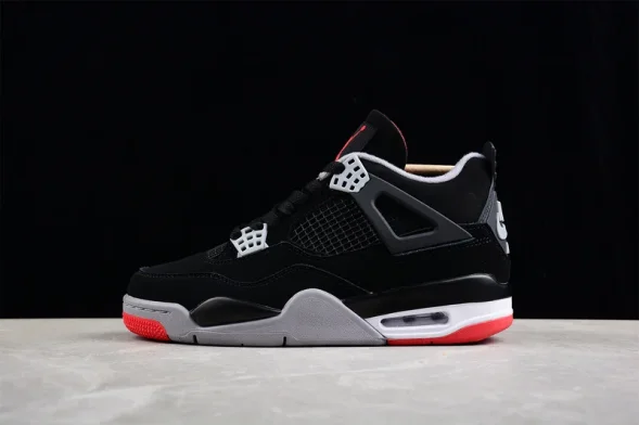  Nike Air Jordan 4 Bred 308497-060 