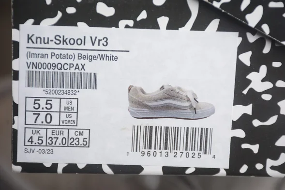 Vans x Imran Potato Logo Vr3 VN0009QCPAX 