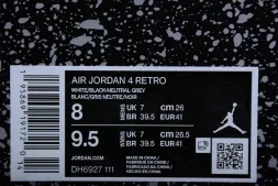 Nike Air Jordan 4 Military Black DH6927-111