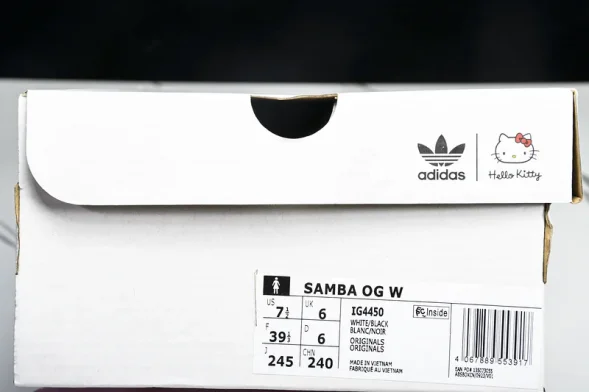 Adidas Samba Vegan OG x Hello Kitty IG4450 