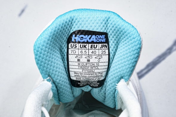 Hoka One One Clifton 10 Low 1162031 WTCL 