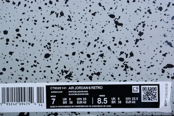 Nike Air Jordan 6 Retro Electric Green CT8529-141 