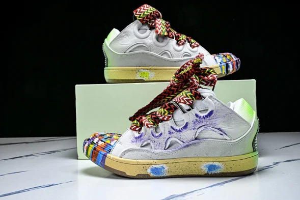 Lanvin Curb Tennis Low top Sneakers 