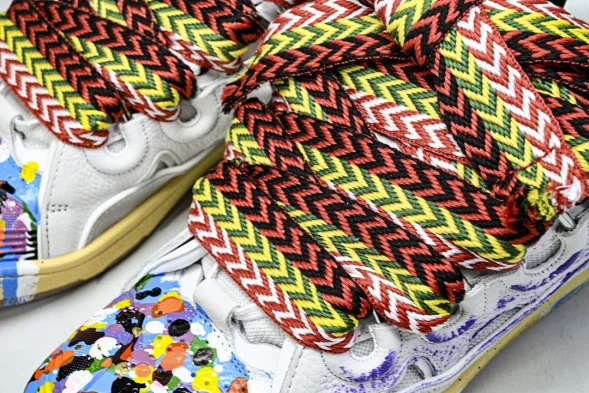 Lanvin Curb Tennis Low top Sneakers 