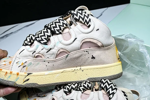 Lanvin Curb Tennis Low top Sneakers 