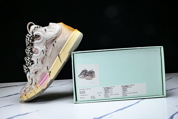 Lanvin Curb Tennis Low top Sneakers 