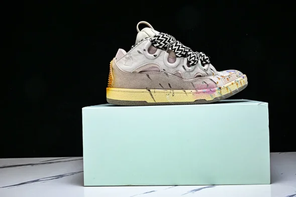 Lanvin Curb Tennis Low top Sneakers 