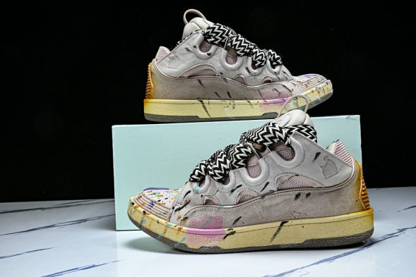 Lanvin Curb Tennis Low top Sneakers 