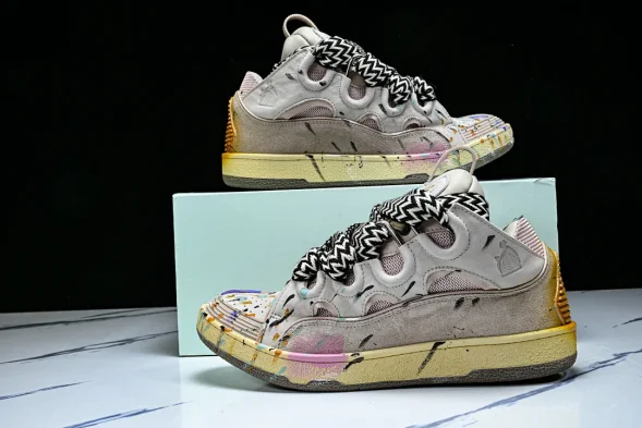 Lanvin Curb Tennis Low top Sneakers 
