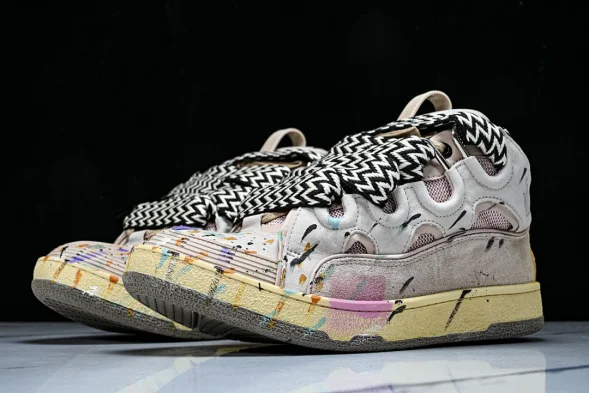 Lanvin Curb Tennis Low top Sneakers 