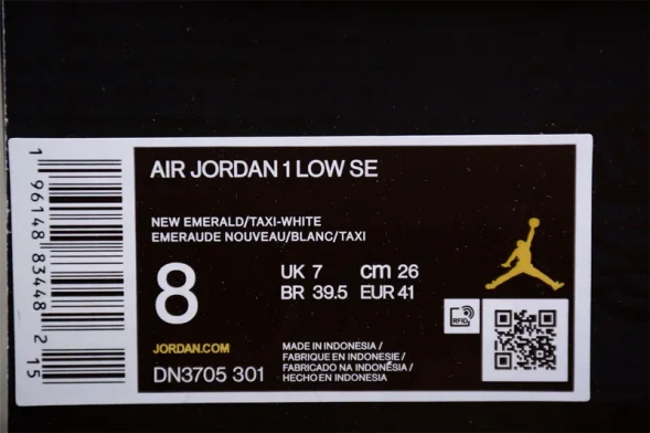 Nike Air Jordan 1 low New Emerald DN3705-301 