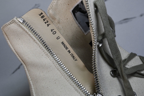 Rick Owens DRKSHDW Hexa DQ DU02B4805 milk/milk 