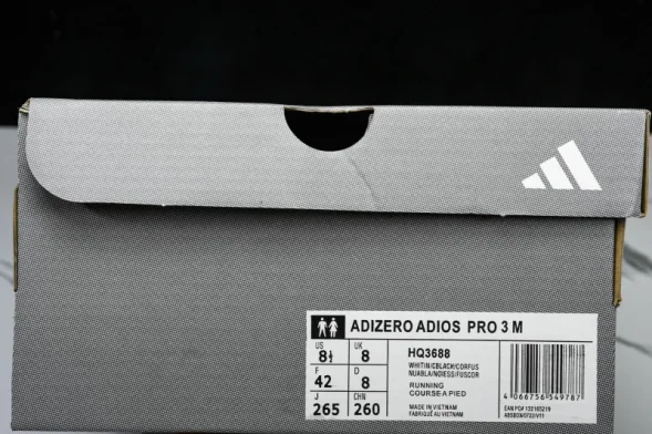 Adidas Adizero Adios 3 M HQ3688 