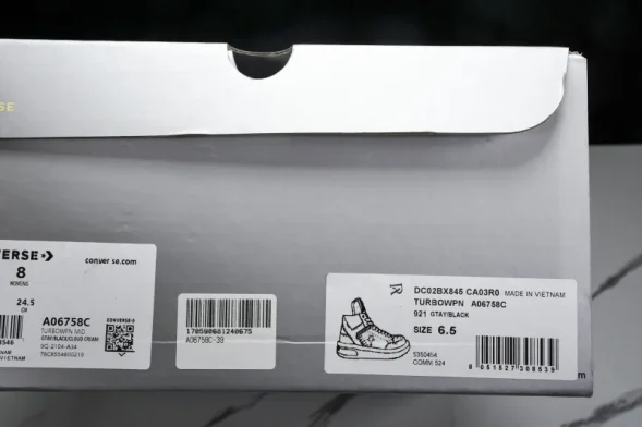 Rickowens DRKSHDW x Converse Chuck 70 Mid Turbowpn DC02BX845 A06758C 