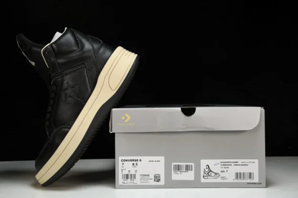 Rickowens DRKSHDW x Converse Chuck 70 Mid Turbowpn DC02AX515 SA5R1 black 